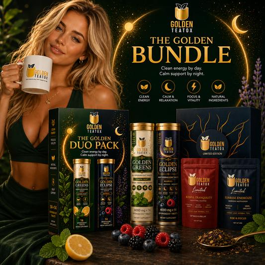 Golden Teatox Complete Bundle | Day & Night Wellness System