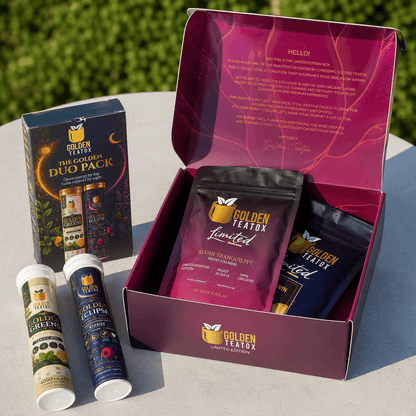 Golden Teatox Complete Bundle | Day & Night Wellness System