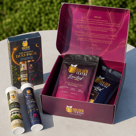 Golden Teatox Complete Bundle | Day & Night Wellness System